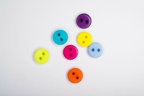 assorted-color clothes button lot, buttons, colored buttons HD wallpaper