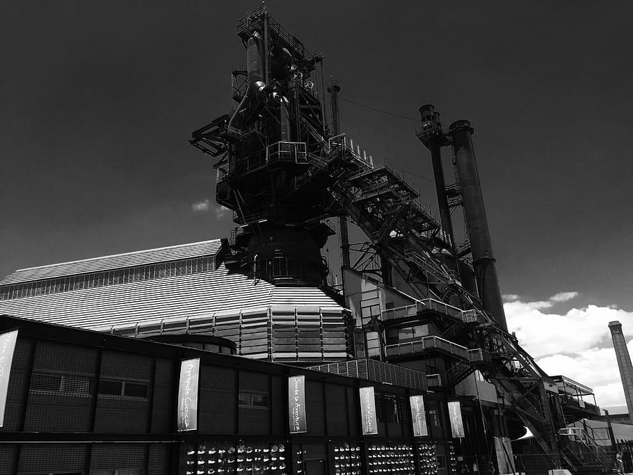 Factory, Machine, Industrial, Industry, production, technology HD wallpaper