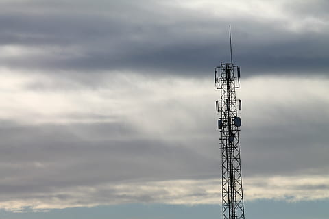 black metal tower at daytime, antenna, telecommunication, telephony HD wallpaper
