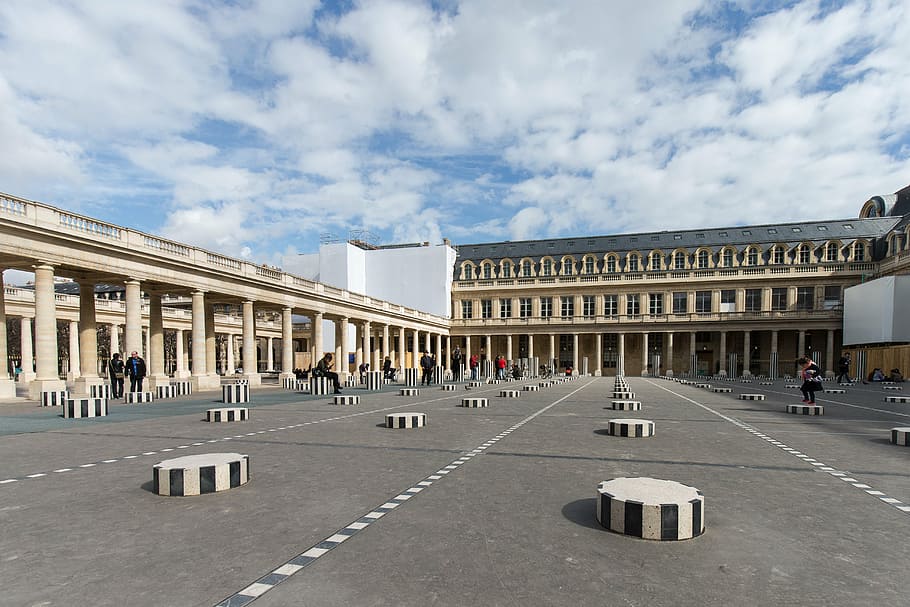 place, sky, column, architecture, built structure, building exterior HD wallpaper