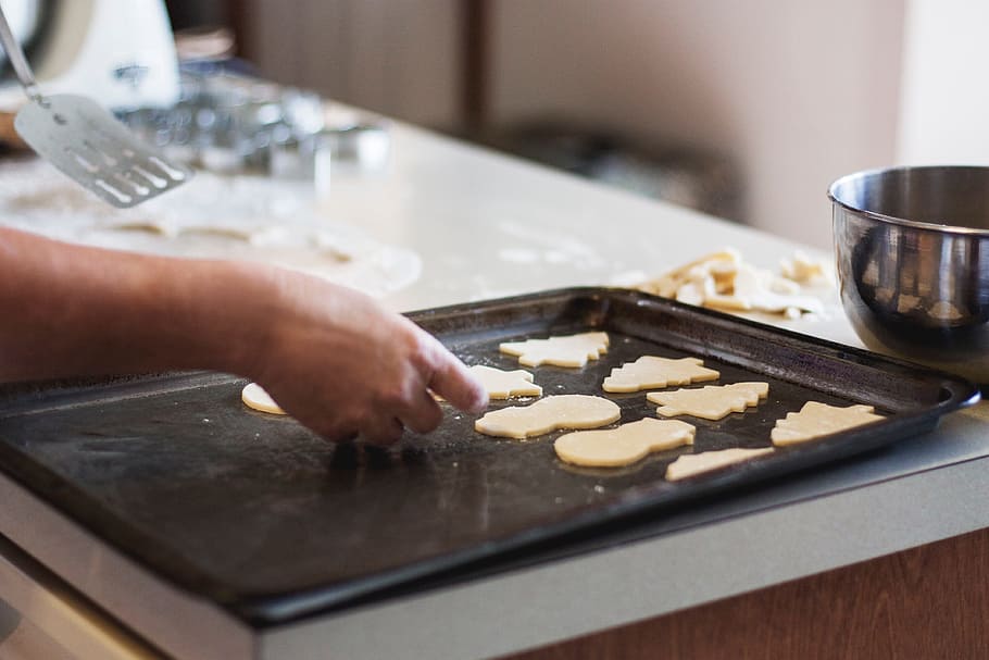 plain, sheet, dough, cookie, bake, baking, kitchen, culinary HD wallpaper