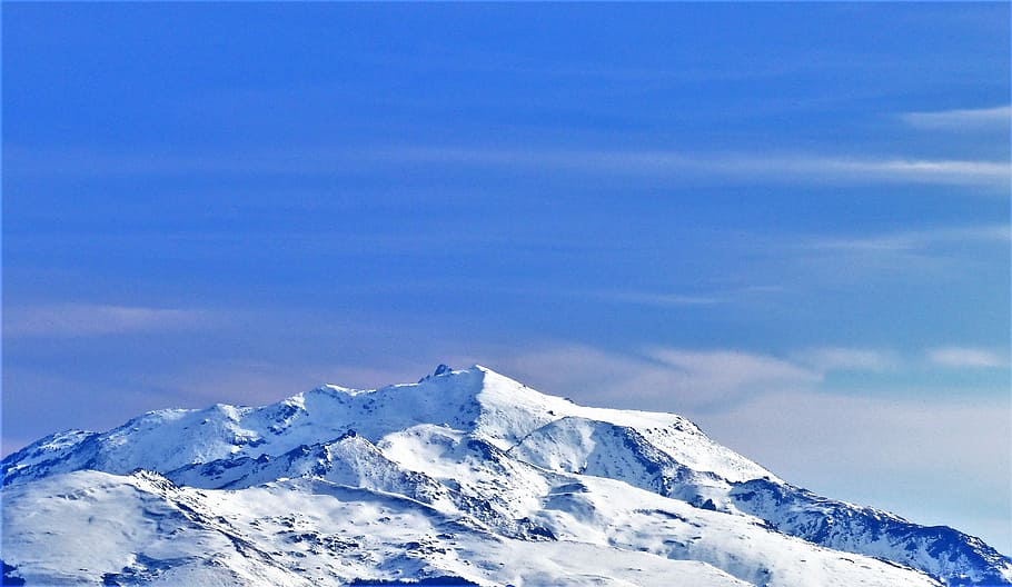 snow, winter, nature, cold, mountain, landscape, sky, cold temperature HD wallpaper