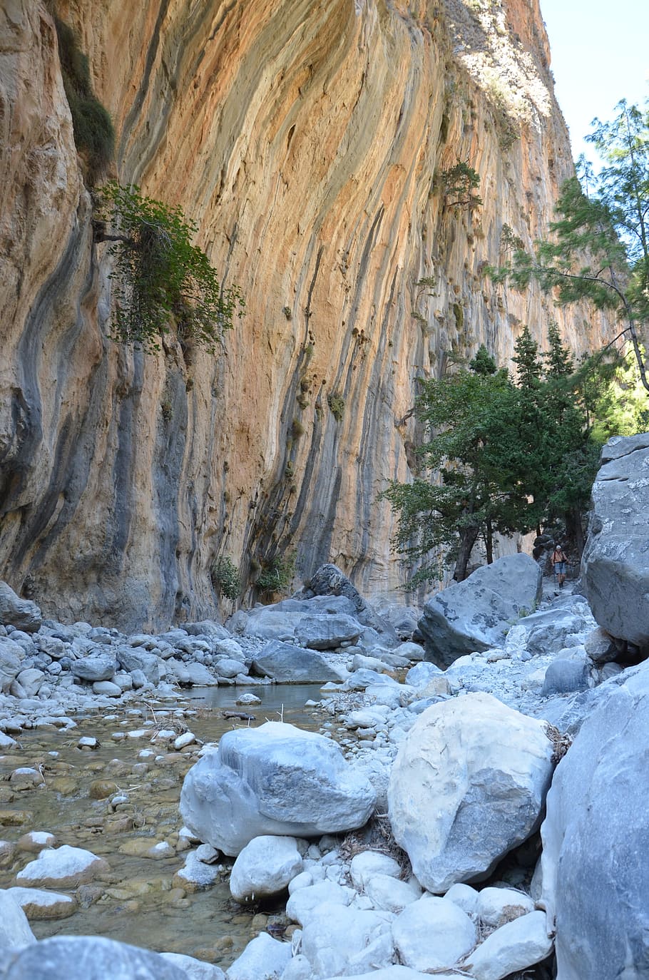 crete, samaria, throat, rock, rock - object, solid, beauty in nature HD wallpaper
