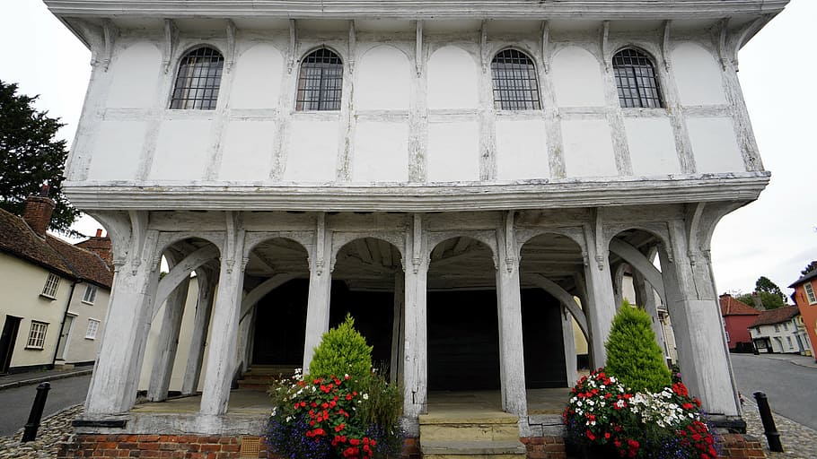 old, building, exterior, structure, timber, window, town, medieval HD wallpaper