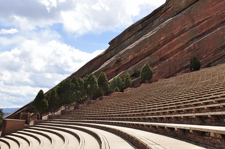 red rocks, nature, stone, mountain, sandstone, colorado, architecture, HD wallpaper