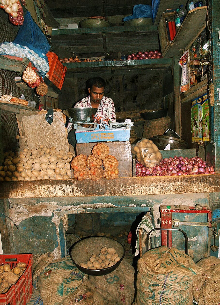 india, mumbai, market, work, poverty, food, food and drink HD wallpaper