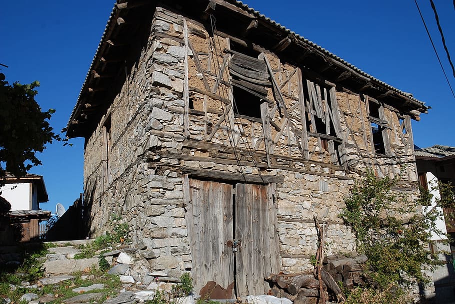 house, old, dilapidated, abandoned, weathered, aged, exterior HD wallpaper