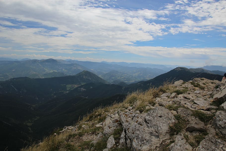 mountains, air, clouds, beauty in nature, scenics - nature HD wallpaper