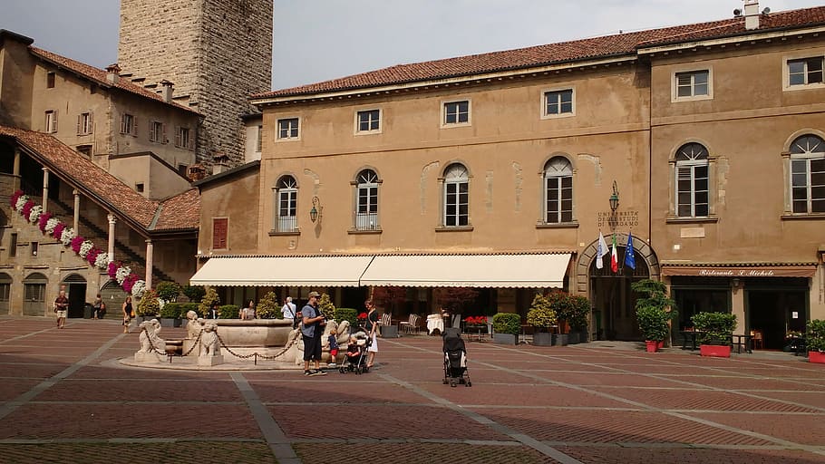 plaza, university, source, architecture, building exterior HD wallpaper