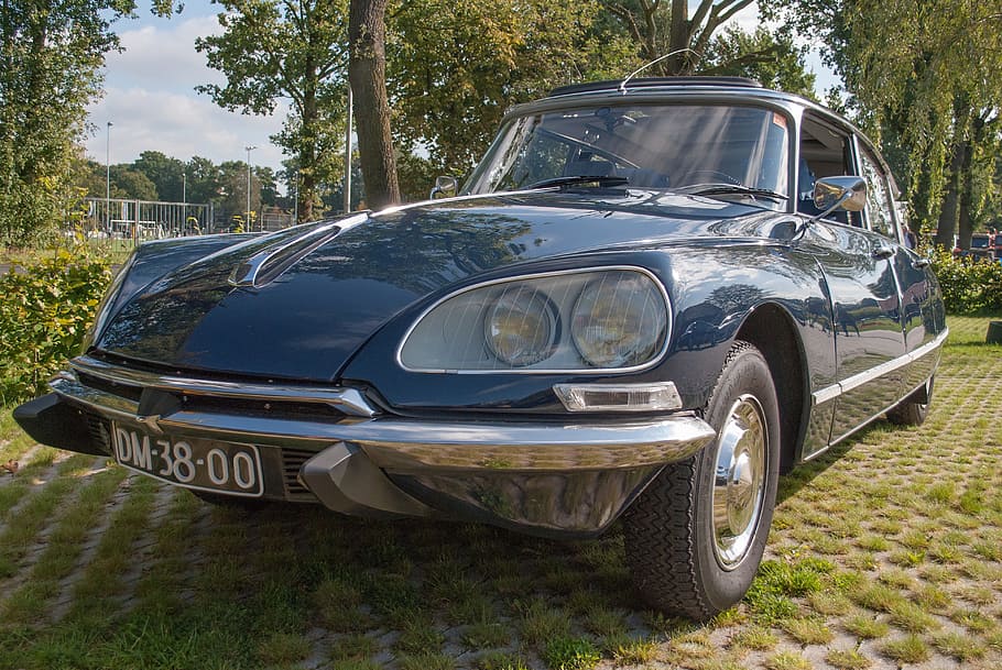 oldtimer, citroën, car, old car, vehicle, automotive, transport HD wallpaper