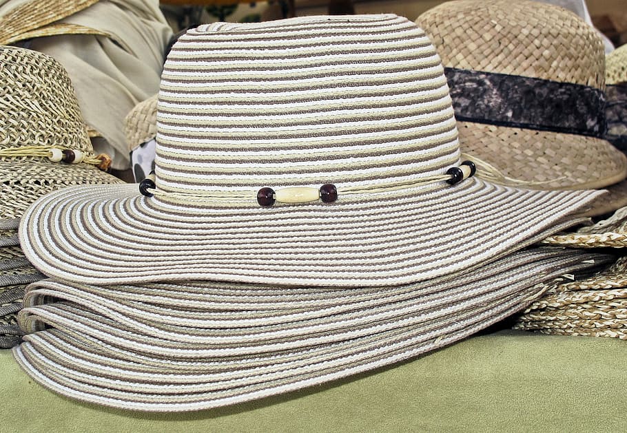 Sun Hat, Sun Protection, summer hat, braid, headwear, clothing HD wallpaper