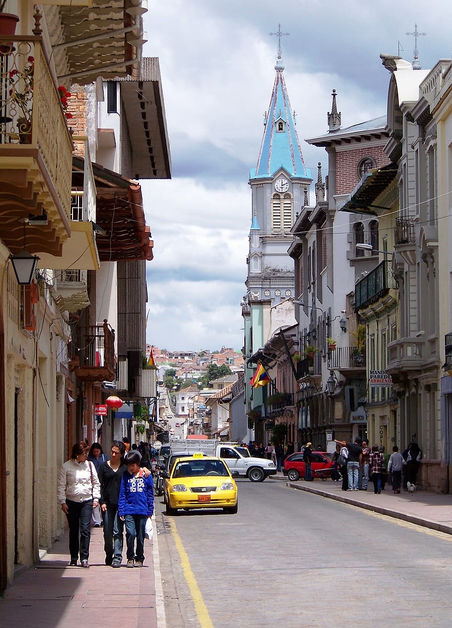 churches, ecuador, historic centre, architecture, built structure HD wallpaper