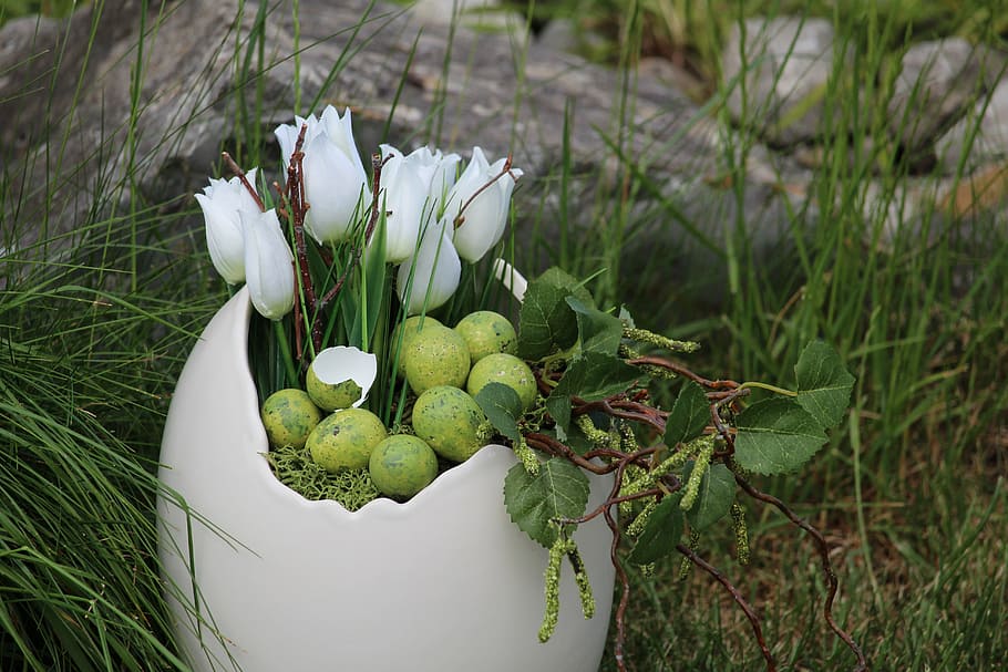 easter, deco, happy easter, decoration, spring, easter theme HD wallpaper