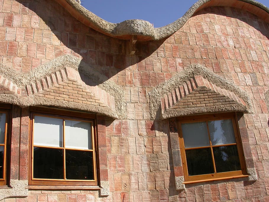 windows, architecture, brickwork, built structure, building exterior HD wallpaper