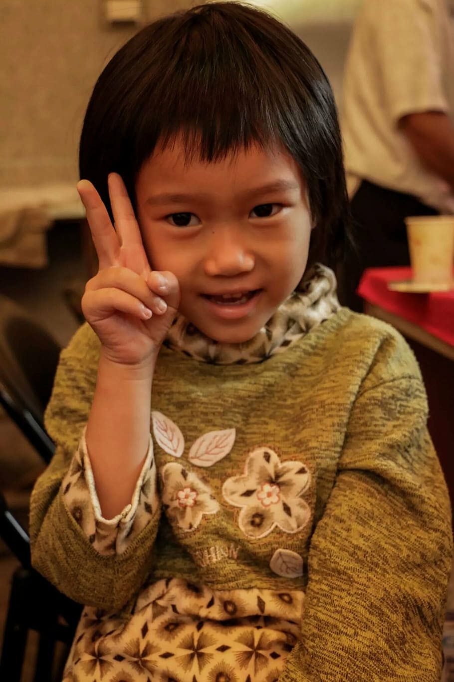 taiwan, lukang, rainbow, small, girls, portrait, child, asia HD wallpaper