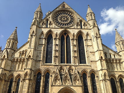 york minster, stone, gothic, architecture, built structure HD wallpaper