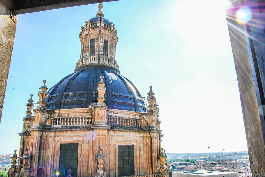 dome building under blue sky, st, peters, basilica, photo, daytime HD wallpaper