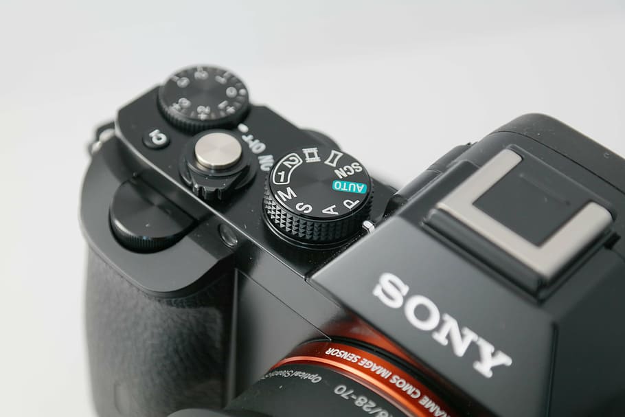 hot shoe, dial, camera, photo camera, sony alpha 7, photographic equipment HD wallpaper