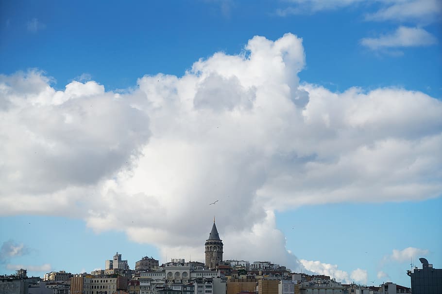 architecture, istanbul, old, landscape, galata, turkey, historical works HD wallpaper