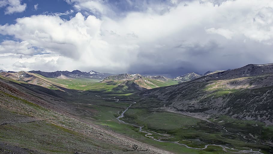 babusir, pass, top, mountains, range, north, pakistan, nikon HD wallpaper