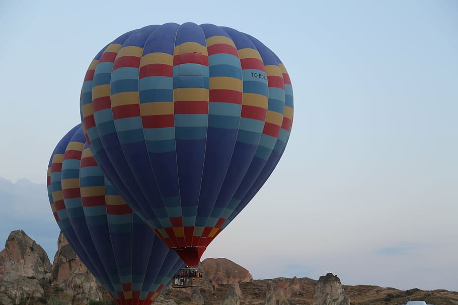 balloon, cappadocia, sky, dom, fly, see, oktay, hot air balloon HD wallpaper