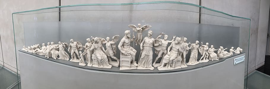 statue, greek, sculpture, classical, greece, history, museum HD wallpaper