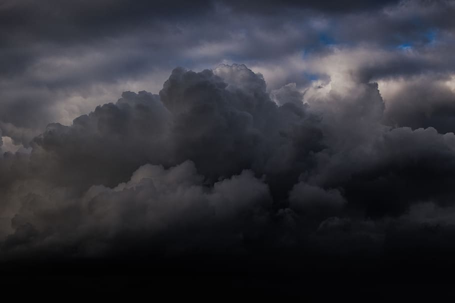 clouds, storm, nature, sky, weather, stormy, cloudscape, meteorology, HD wallpaper