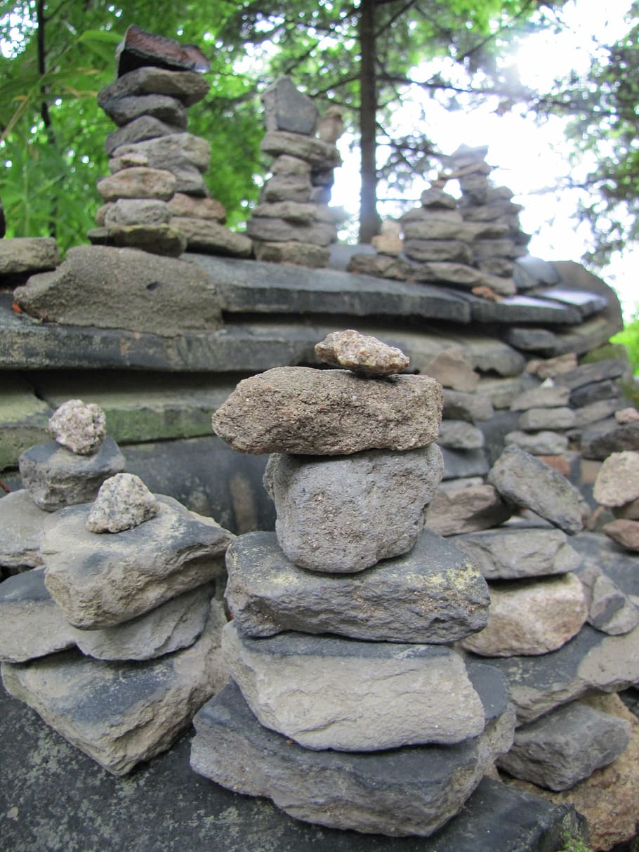 stone, boulder, stone tower, rock, dirt, wish, racing, tourist destination HD wallpaper