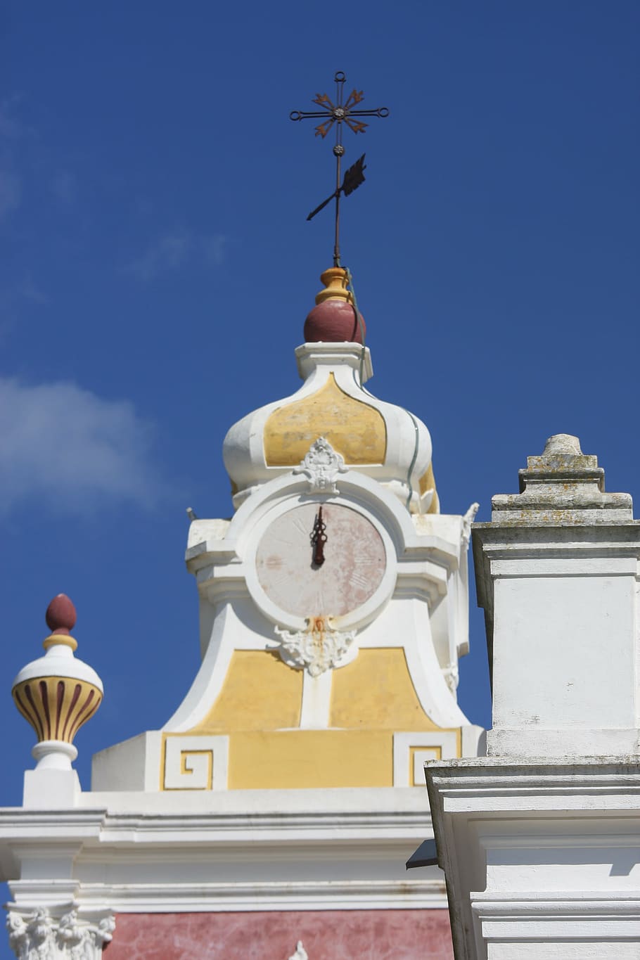 clock, tower, ceiling, architecture, sky, belief, spirituality HD wallpaper