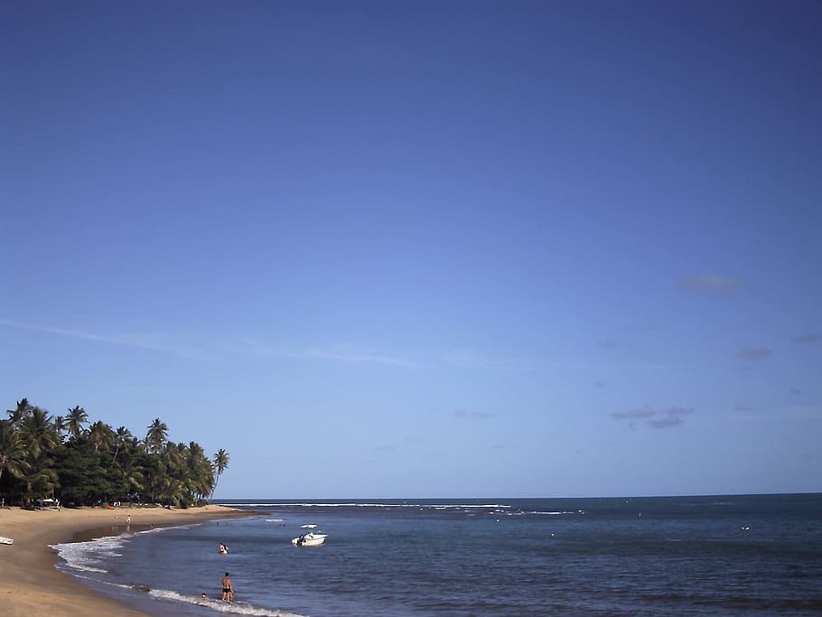 Beach, Beira Mar, sea, sky, scenics, water, horizon over water HD wallpaper