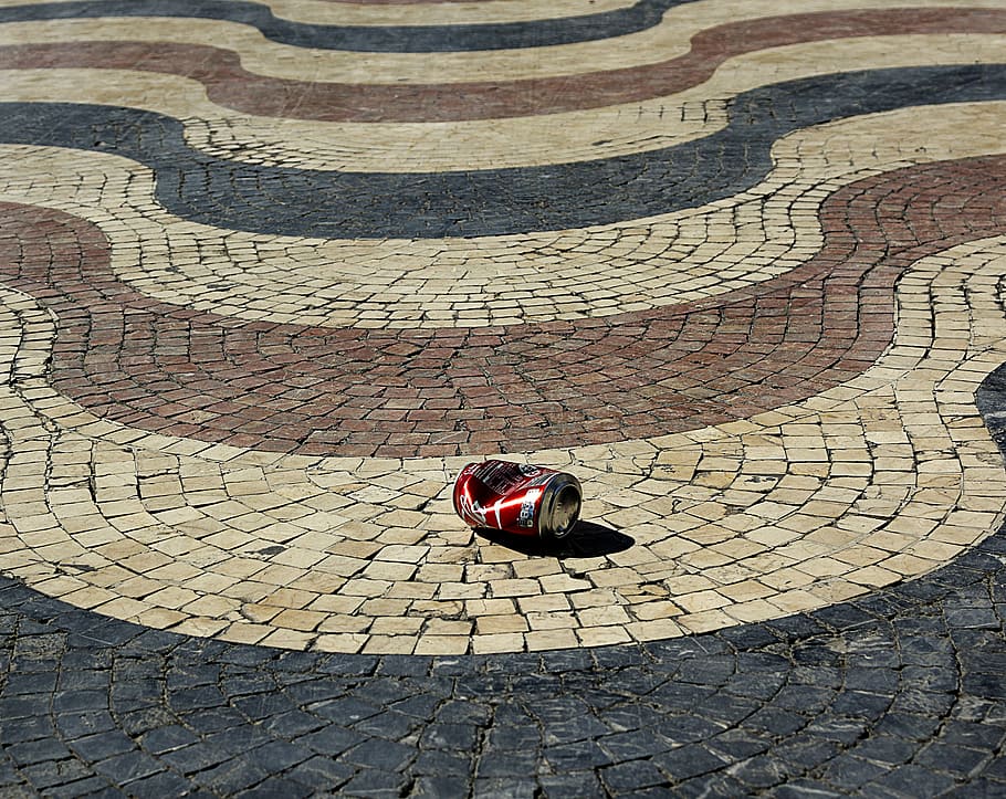 esplanade, alicante, pattern, high angle view, street, city HD wallpaper