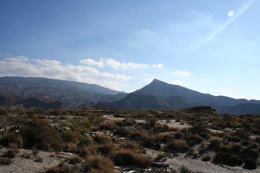desert, arid, dry, landscape, volcanic, rock, desert landscape HD wallpaper