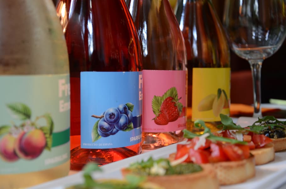 wine, juice, snack, food and drink, alcohol, bottle, refreshment HD wallpaper