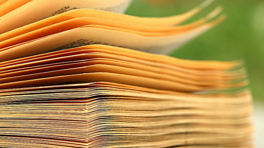 brown book timelapse photo, bible, page, prayer, study, sheets HD wallpaper