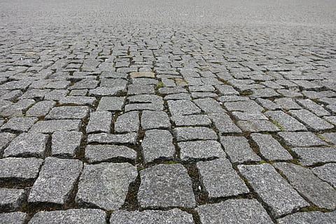 Stone, Ground, Paving Stones, Patch, backgrounds, pattern, cobblestone HD wallpaper