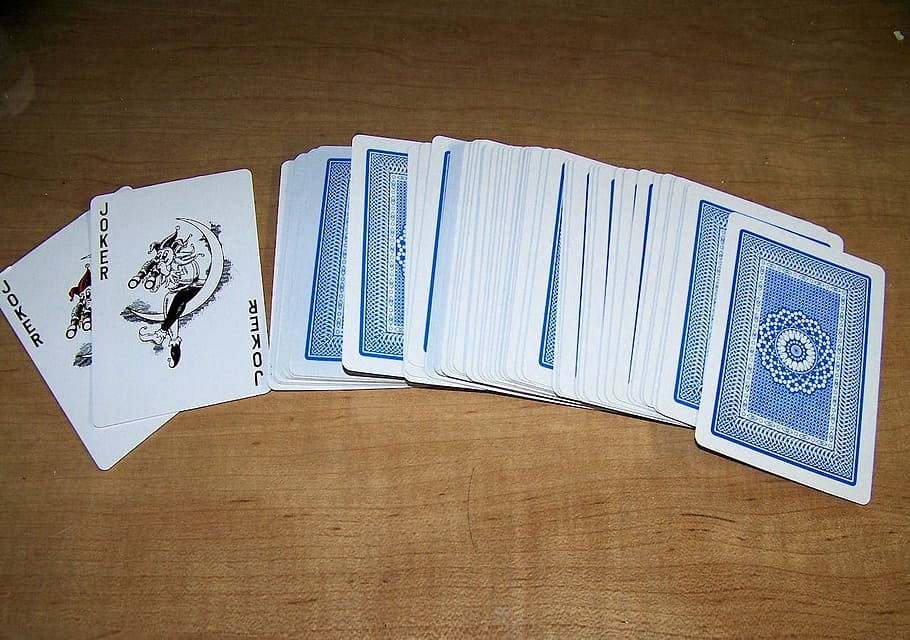 Objects, Still, Life, Cards, Deck, jokers, spread, face, game HD wallpaper