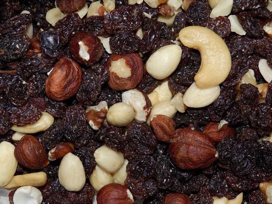 nuts, dried fruit, peanuts, healthy, food, hazelnut, walnut HD wallpaper