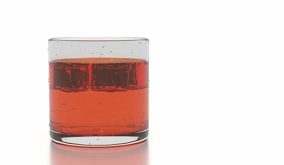 rendering, 3d, glass, drink, drinking glass, refreshment, household equipment HD wallpaper