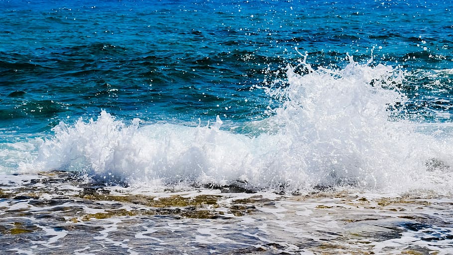 Splash, Spray, Foam, Drops, Water, liquid, motion, splashing HD wallpaper