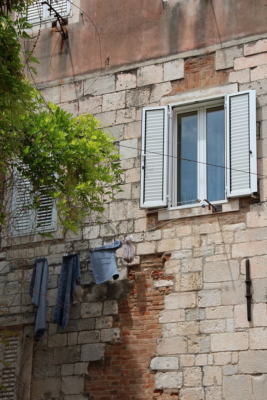 house, facade, window, architecture, building exterior, built structure HD wallpaper