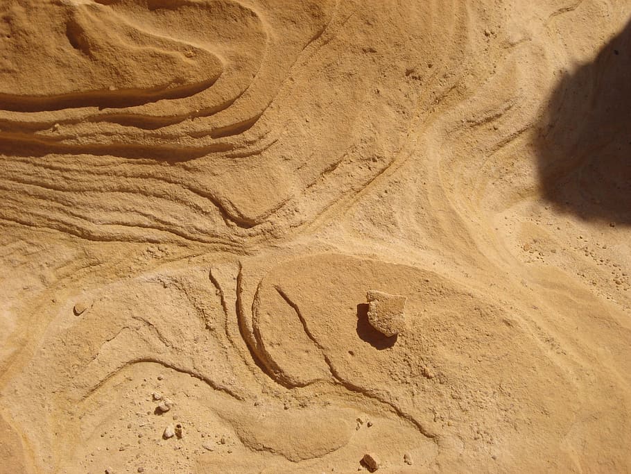 sinai, desert, egypt, sinai desert, sand, land, full frame, HD wallpaper