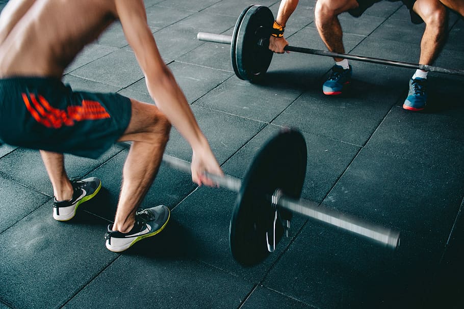 man weight lifting, gym, men, training, motion, human body part HD wallpaper