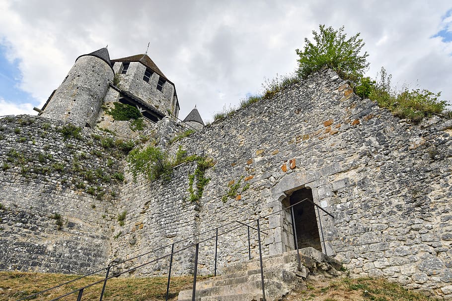 tower, keep, medieval, pierre, middle ages, castle, architecture HD wallpaper