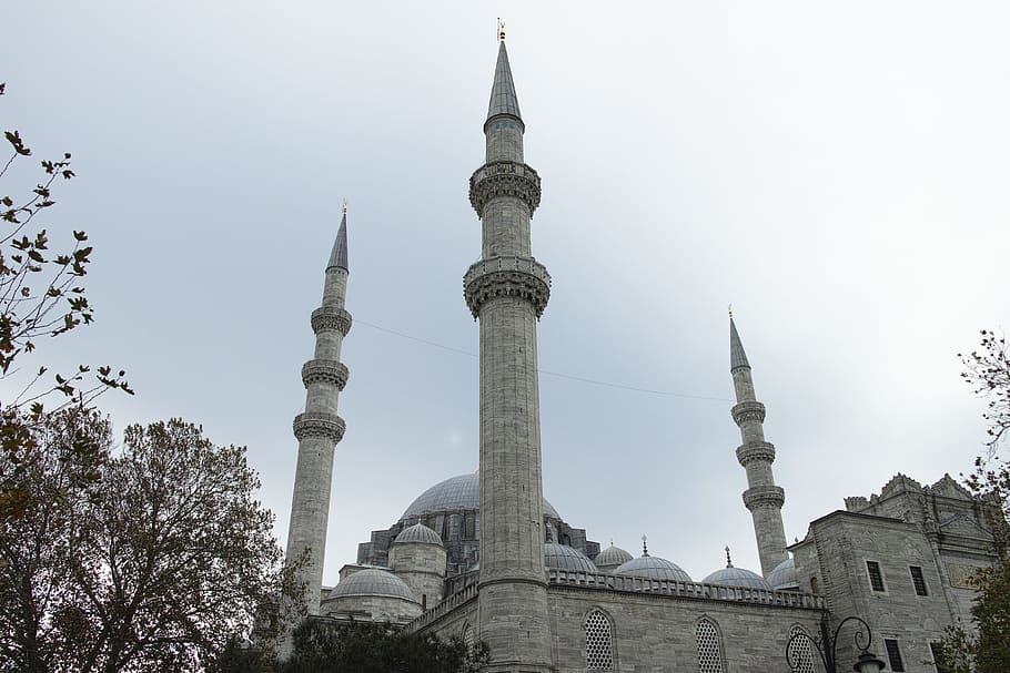 süleymaniye, cami, minaret, istanbul, turkey, architecture, HD wallpaper