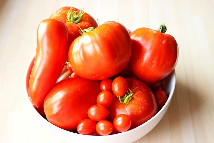 tomato, summer, red, power, vegetables, market, food, food and drink HD wallpaper