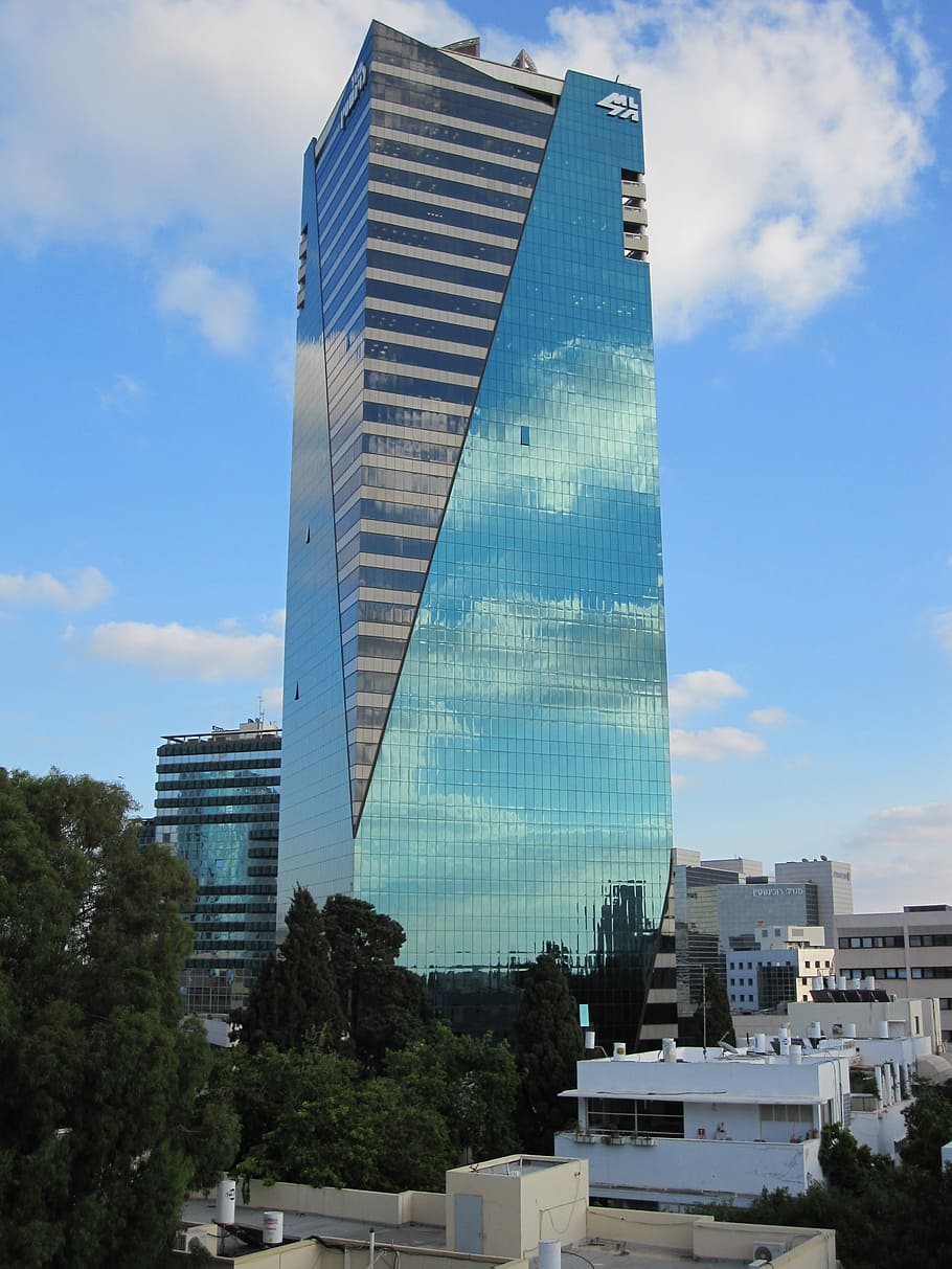 Tel Aviv, Israel, Building, Cityscape, architecture, skyscraper, HD wallpaper