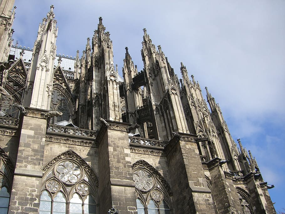 Cologne Cathedral, Dom, Facade, landmark, places of interest, HD wallpaper