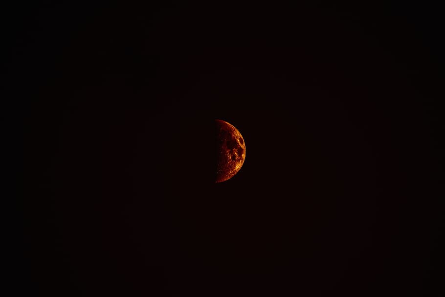 dark, night, moon, space, astronomy, sky, beauty in nature HD wallpaper