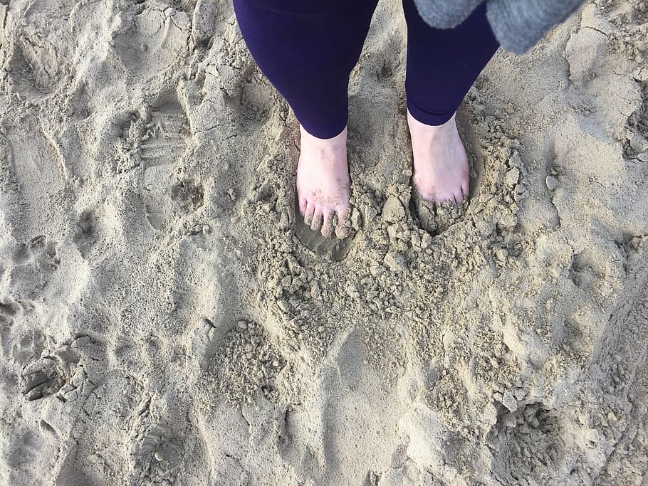 aa, aaa, meow, low section, land, human leg, sand, beach, body part HD wallpaper