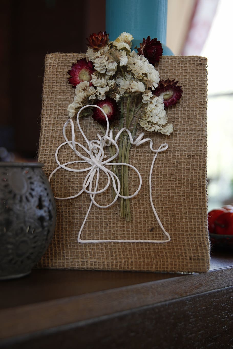 needlework, crafts, flowers, decoration, plant, table, no people HD wallpaper